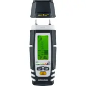 Laserliner DampMaster Compact Pro Appareil professionnel de mesure de l'humidité du bois et des constructions dans une mallette de transport (BLE) ( 082.325A )
