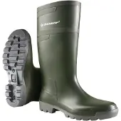 Dunlop Bottes de Hobby Genou Vert-Taille 45