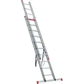 Altrex 119210 Atlantis Échelle Transformable - En Alu - À 2 Plans - 2x10 Échelons - 5,6m
