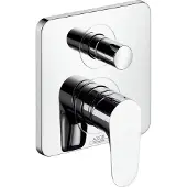 Hansgrohe Mitigeur monocommandé pour bain CITTERIO M encastré chromé