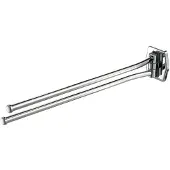 Geesa Porte serviette Geesa Standard Chrome 2 Bras