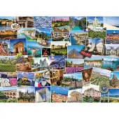 Eurographics Puzzle Globetrotter France - 1000 pièces