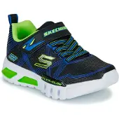 SKECHERS Flex-Glow Garçons Baskets en mesh noir, semelle extérieure , semelle intérieure