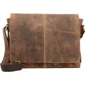 Green Burry Messenger marron