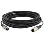 Kramer XLR (M) á XLR (F) Quad Style Micro ou Line Niveau Audio Câble 3m