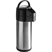 Hendi Pichet à pompe | acier inoxydable | 3 litres