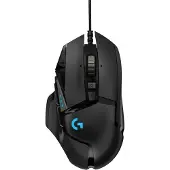 Logitech Souris Gaming G502 Hero 25k High Performance Noir (910-005471)