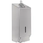 Jantex Distributeur de savon professionnel en acier inoxydable | 1 litre