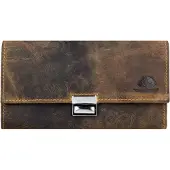 Green Burry Porte-monnaies 'Vintage' marron