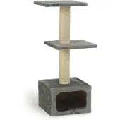 Beeztees BZ ARBRE À CHAT DORA GRIS 38X38X (91 cm, Gris)