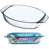 Pyrex Plat À Four Ovale 30 X 21 Cm / 2 L