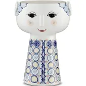 Bjørn Wiinblad Vase En Céramique Eva-h18.5 Cm