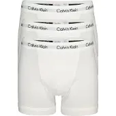 Calvin Klein 0000u2662g Trunk Boxers 3 Units Blanc M Homme