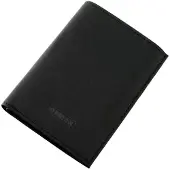 OXMOX porte-monnaie New Cryptan Kombibörse Pure Print Black Black noir