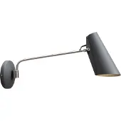 Northern Birdy Swing Applique Grey | Steel