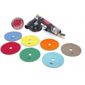 HBM Ponceuse et polisseuse humide 125 mm