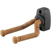 K&M Support mural pour guitare 16280 (Contrebasse, Guitare, Guitare électrique), Pied + support pour instrument, Noir