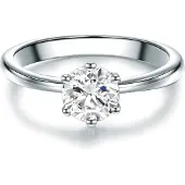 Trilani Bague argent / transparent