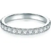 Trilani Bague argent / transparent