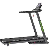 Tunturi Tapis de course Cardio Fit T40 - Pliable - Tapis de course avec Bluetooth - 41 programmes d'entraînement - Réglage électronique de l'inclinaison - Plage de vitesse : 1,0 à 16 km/h