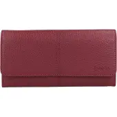 Esquire Porte-monnaies 'Verona' rouge pastel