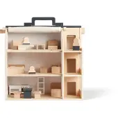 Kids Concept Maison de Poupées - Bois - 34x39x19 cm - Aiden - - UneTaille - Maison de Poupées
