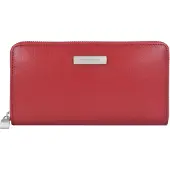 Mandarina Duck Porte-monnaies 'Hera 3.0' rouge rubis / argent