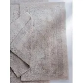 Cawö Tapis de Bain Cawö Uni Réversible Argent-60 x 100 cm