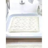 Kleine wolke Tapis de bain antidérapant Arosa 55x55 cm Gris