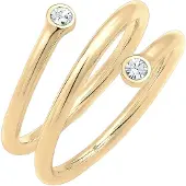 Elli Bague or / blanc