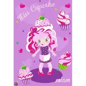 Associated Weavers Tapis Girls - Miss Cupcake