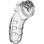 Man Cage Cage De Chasteté #6 - 14 Cm Transparent