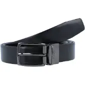 JOOP! Ceinture brun foncé / noir