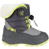 Winter-Grip Bottes de Neige Winter-Grip Junior Hoppin Bieber Gris Anthracite Vert clair-Taille 24