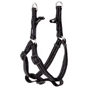 Rogz harnais pour chien Snake Step-In 42-61 cm nylon noir
