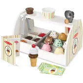 Melissa & Doug Comptoir en bois pour servir la Crème Glacée