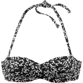 LASCANA Hauts de bikini 'Meadow' noir