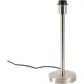 QAZQA Lampe de table moderne en acier sans abat-jour - Simplo
