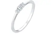 Elli PREMIUM Bague 'Elegant' argent