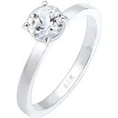 Elli PREMIUM Bague argent / transparent