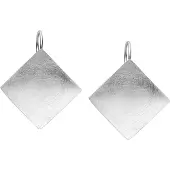 Nenalina Boucles d'oreilles 'Geo' argent