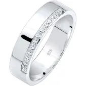 Elli PREMIUM Bague argent / blanc