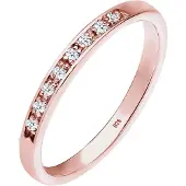 Elli DIAMONDS Bague or rose