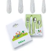 Keltum Couverts pour enfants Frog & Friends 4 pièces