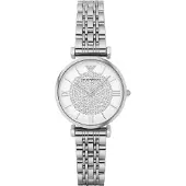 Giorgio Armani Montre à affichage analogique argent