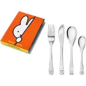 Mepal Couverts pour Enfants Zilverstad Miffy (4-Pièces)