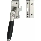 Intersteel Fermeture de fenêtre Fixon Nickel gauche verrouillable mat