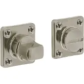 Intersteel Fermeture des toilettes Tira carré nickel mat