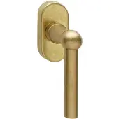 Intersteel Poignée de fenêtre L-model laiton dégringolé