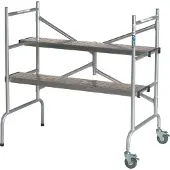 Escalo Échafaudage aluminium hauteur platforme 88 cm